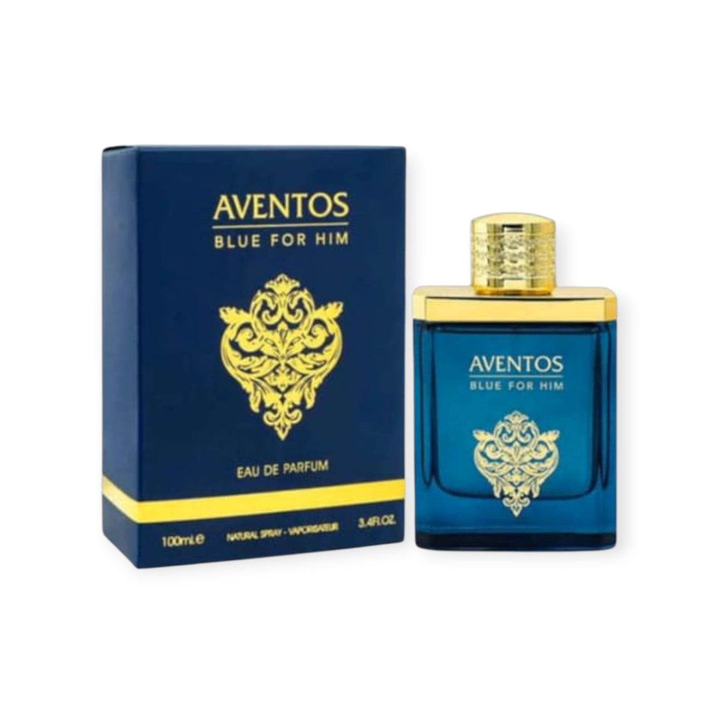 Aventos Blue For Him 100ml – Bold Fruity Freshness