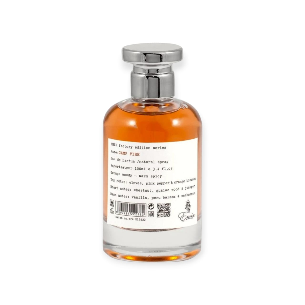 Camp Fire 100ml – Emir Unisex Eau de Parfum