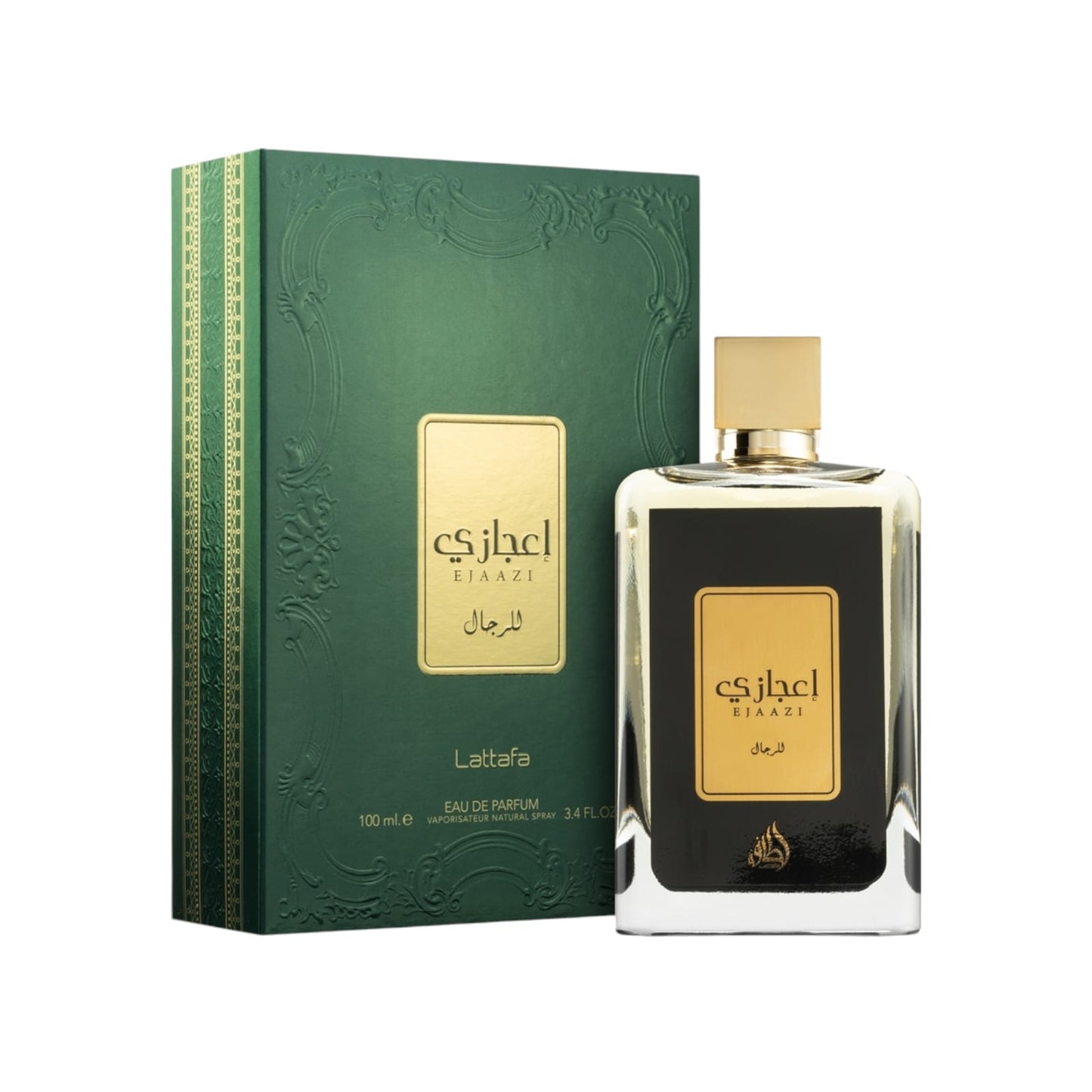 Ejaazi 100ml by Lattafa – Unisex Amber Citrus-Spicy Perfume