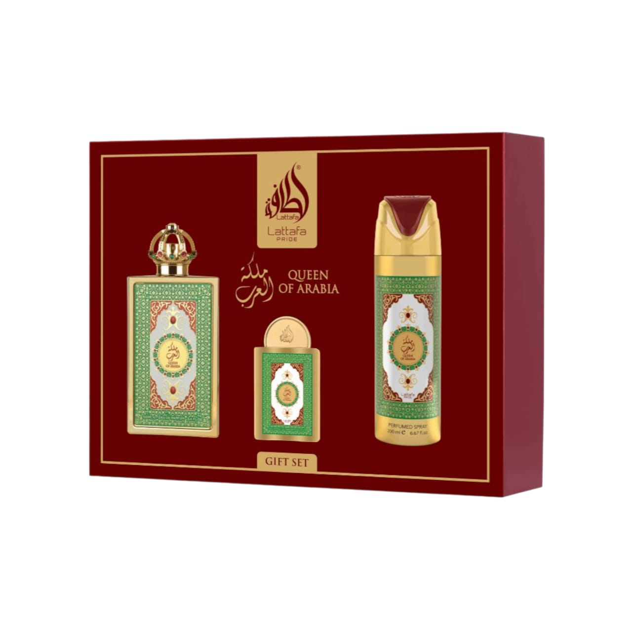 Queen of Arabia Gift Set 3pcs – Lattafa Women