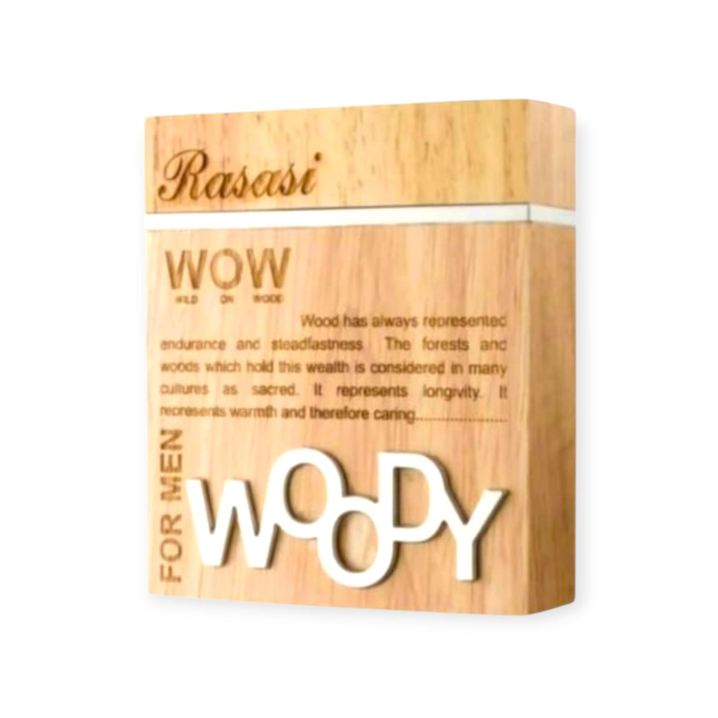 Wow Woody 60ml Eau de Parfum – Rasasi Men