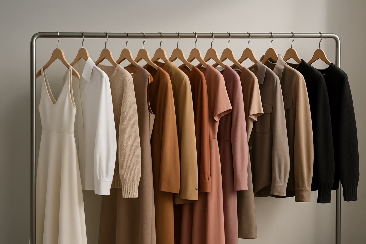 Clothes on rail. Gimme your best