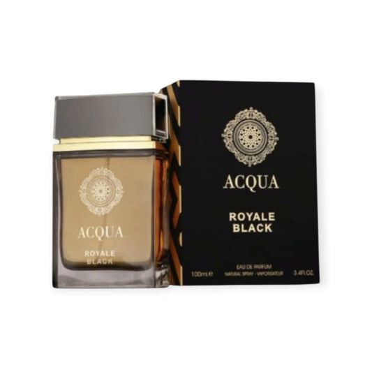 Acqua Royale Black 100ml – Fragrance World Men Perfume