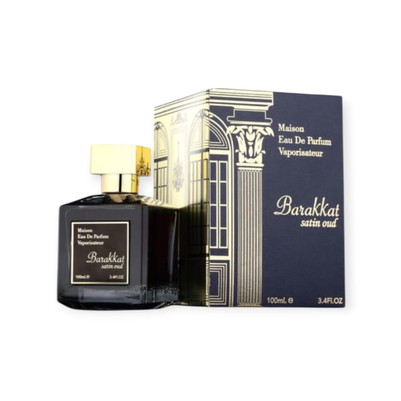 Barakkat Satin Oud 100ml – Unisex Oriental Perfume