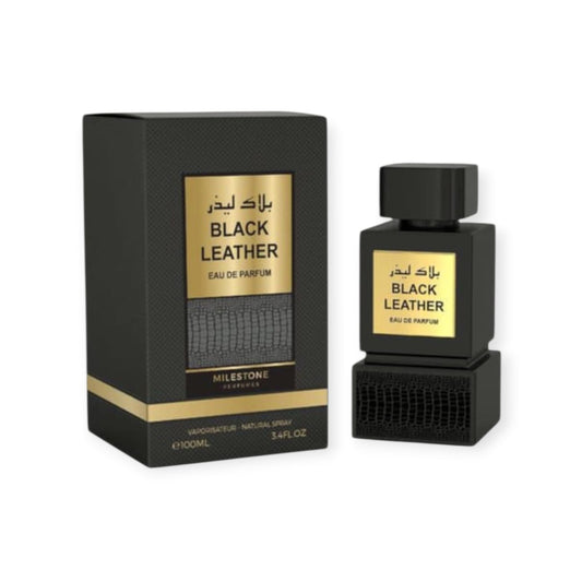 Black Leather 100ml by Milestone – Men’s Eau de Parfum
