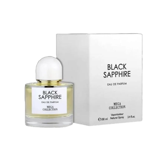 Black Sapphire 100ml – Ard Al Zaafaran Unisex Perfume (Mega Collection)