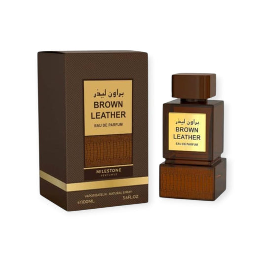Brown Leather 100ml – Milestone Unisex Perfume