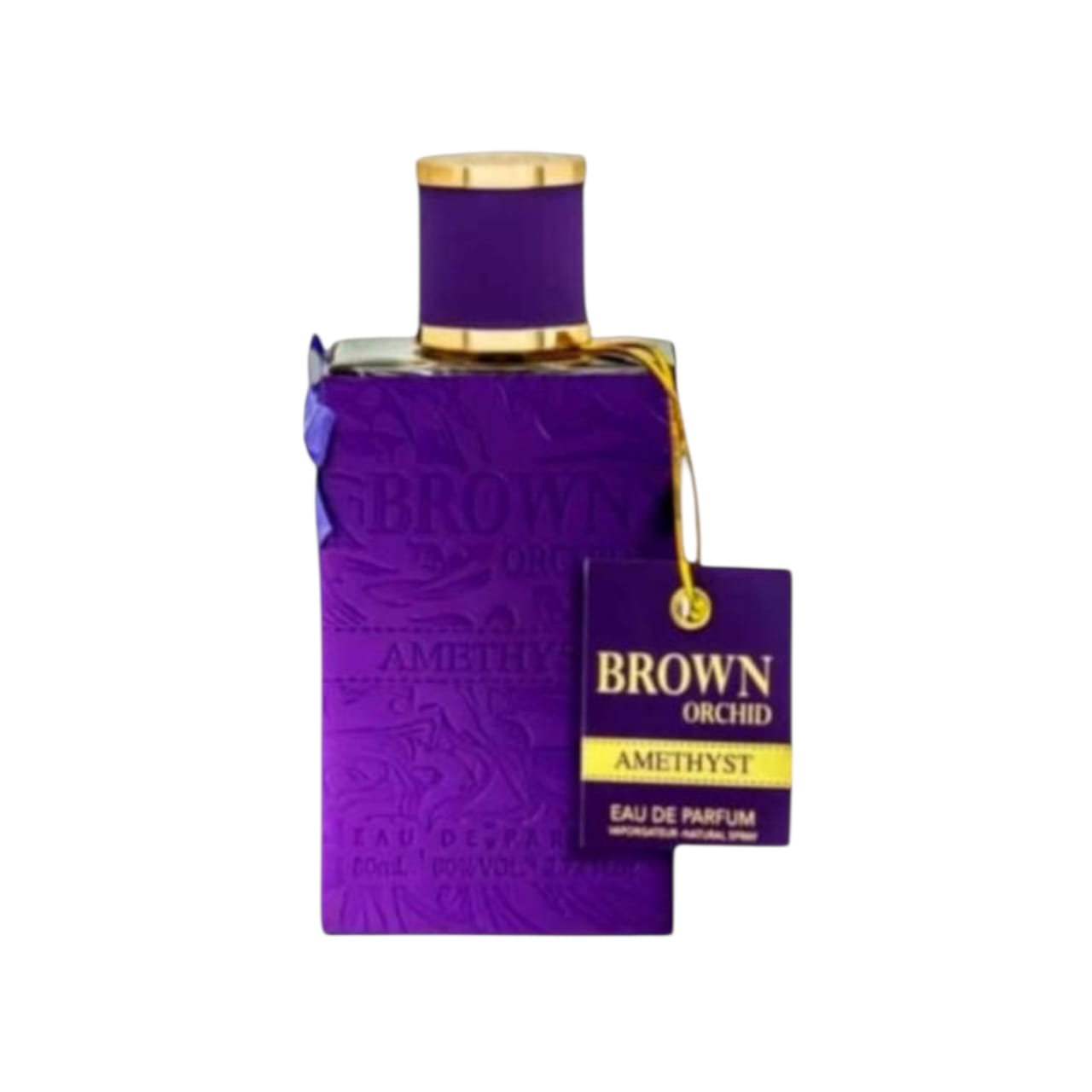 Brown Orchid Amethyst 80ml – Fragrance World Unisex Perfume
