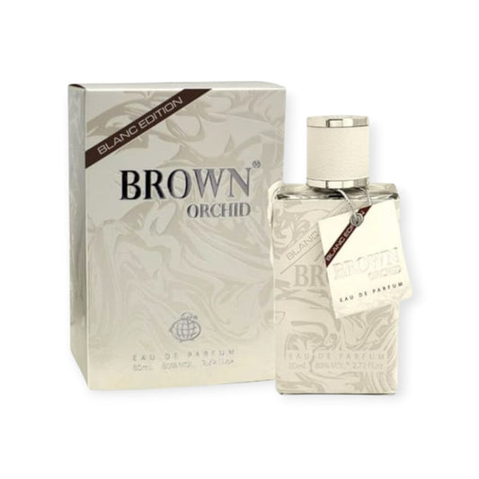 Brown Orchid Blanc 80ml – Fragrance World Unisex Eau de Parfum
