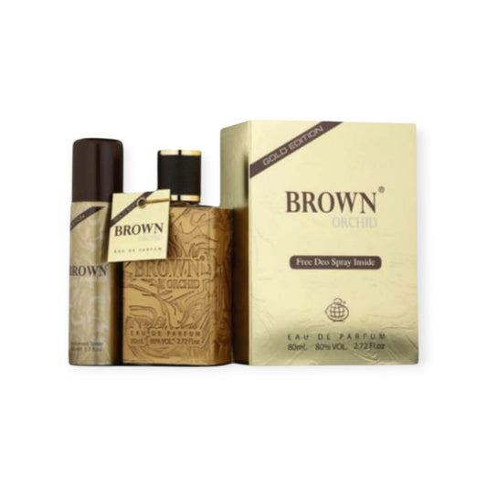 Brown Orchid Gold 80ml – Women’s Amber Floral Perfume