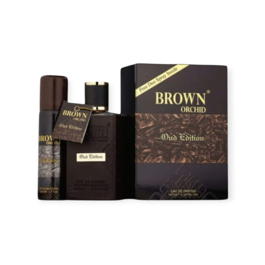 Brown Orchid Oud Edition 80ml – Unisex Spicy Floral-Woody Perfume