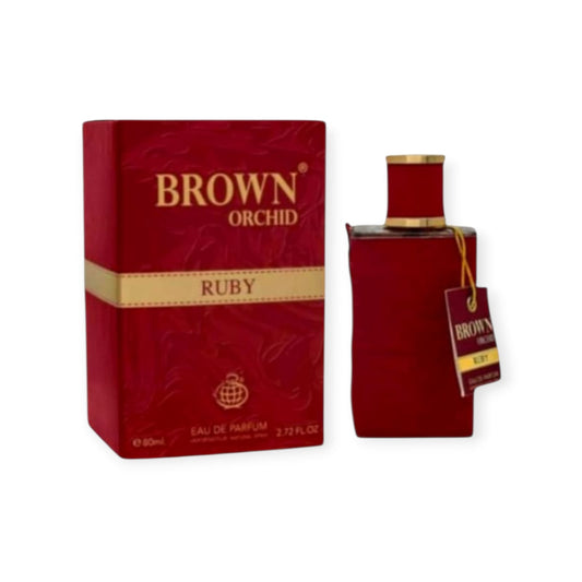 Brown Orchid Ruby 80ml – Fragrance World Women Perfume