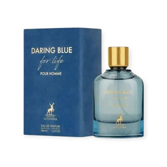 Daring Blue For Life 100ml – Maison Alhambra Men Perfume