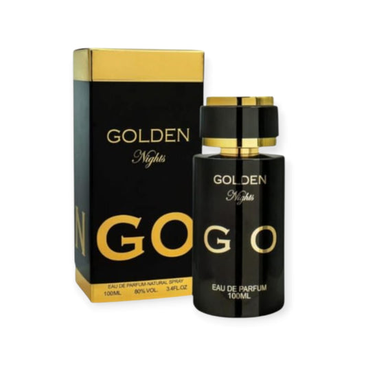 Golden Nights 100ml – Fragrance World Unisex Perfume