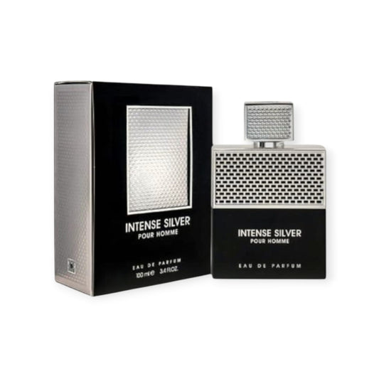 Intense Silver 100ml – Fragrance World Men Perfume