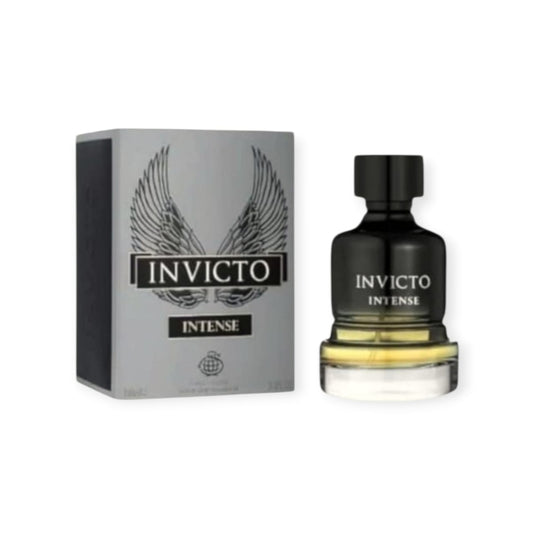 Invicto Intense 100ml by Fragrance World – Spicy Boozy Men’s Perfume