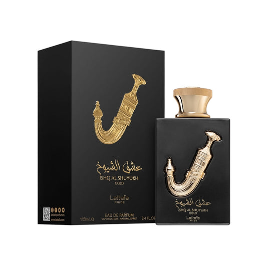 Ishq Al Shuyukh Gold 100ml – Lattafa Pride Unisex Perfume