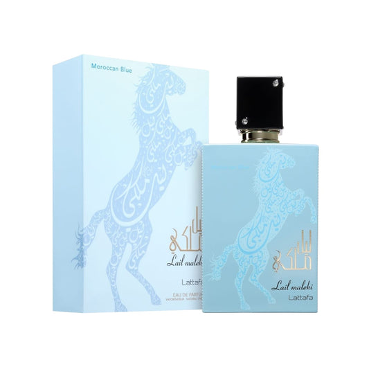 Lail Maleki Moroccan Blue 100ml – Lattafa Unisex Eau de Parfum