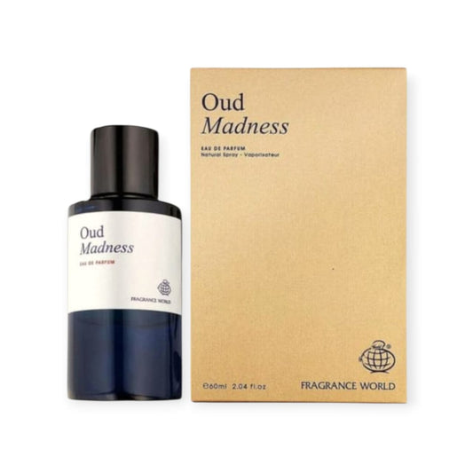 Oud Madness 60ml – Fragrance World Unisex Perfume
