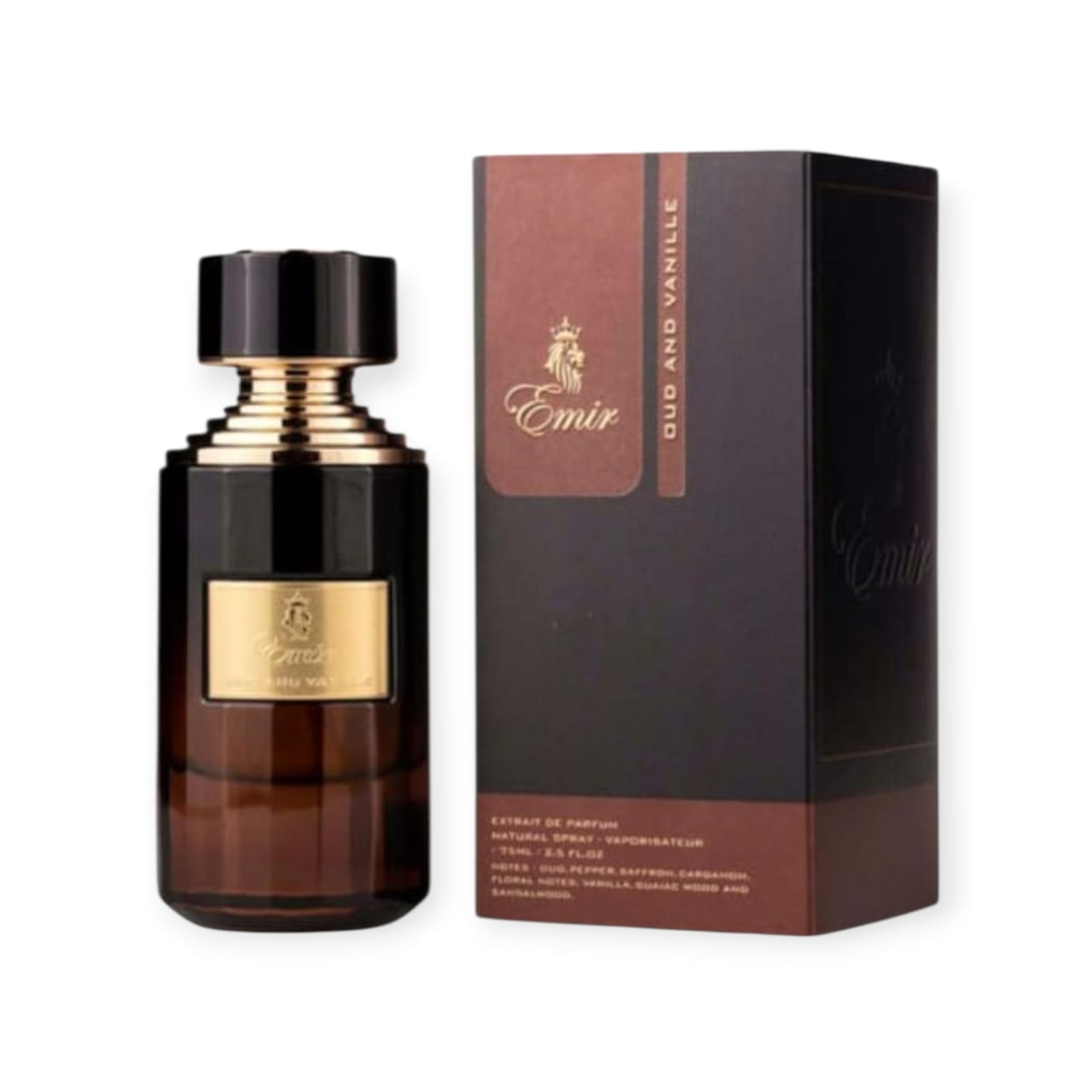 Oud and Vanilla 75ml – Smoky Resinous Unisex Fragrance