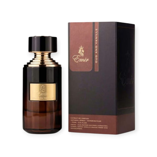 Oud and Vanilla 75ml – Smoky Resinous Unisex Fragrance