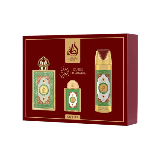 Queen of Arabia Gift Set 3pcs – Lattafa Women