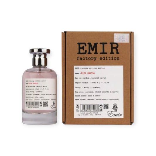 Rich Santal 100ml by Emir – Unisex Woody Aromatic Perfume