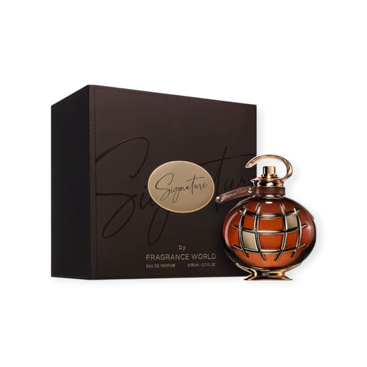 Signature Brown 100ml – Fragrance World Unisex Eau de Parfum