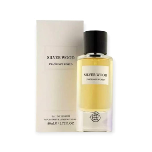 Silver Wood 80ml – Unisex Woody-Amber Perfume