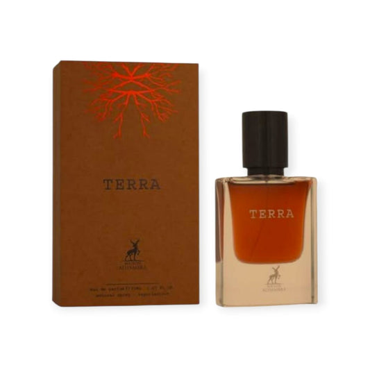 Terra 50ml – Smoky Woody Unisex Perfume by Maison Alhambra